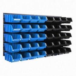 Tool wall 77 x 39 cm with 40 Boxes