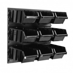 Tool wall 39 x 39 cm with 9 Boxes
