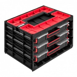 Tool cabinet 41,5 x 29 x 29,5 cm with 3 organizers and compartments