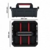 Tool carrier 30 x 30 x 13.3 cm with compartments