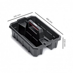 Tool carrier 49.5 x 34.5 x 21 cm with compartments