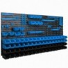 Tool wall 173 x 78 cm with Hooks and 81 Boxes