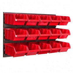 Tool wall 58 x 39 cm with 15 Boxes