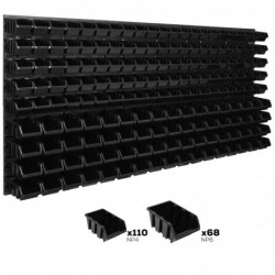 Tool wall 173 x 78 cm with 178 Boxes