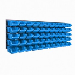 Tool wall 115 x 39 cm with 55 Boxes