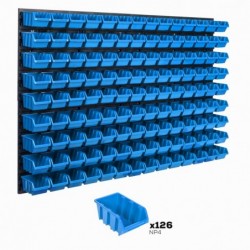 Tool wall 115 x 78 cm with 126 Boxes