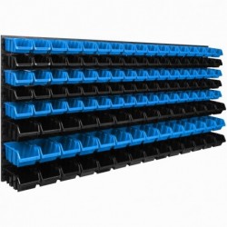 Tool wall 173 x 78 cm with 127 Boxes