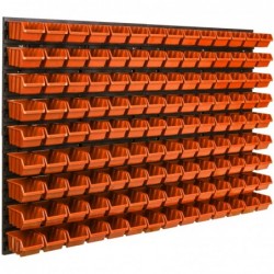 Werkzeugwand 115 x 78 cm mit 126 stck Boxen