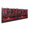 Tool wall 230 x 78 cm with hooks