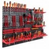 Tool wall 115 x 78 cm with hooks