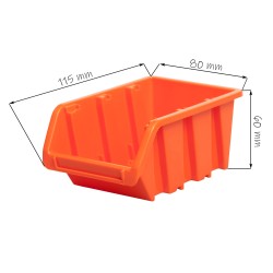 Box Orange Kunststoff