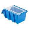 Blau Box mit Deckeln Kunststoff