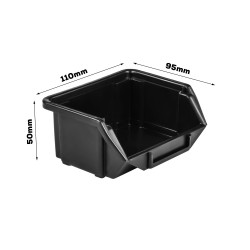Schwarz Eco Box Kunststoff