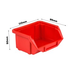 Rot Eco Box Kunststoff